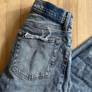 Women’s Abercrombie ultra high rise straight jean